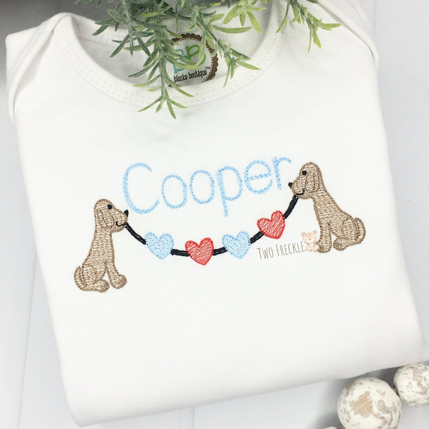Boys Valentine’s Day Puppy Shirt