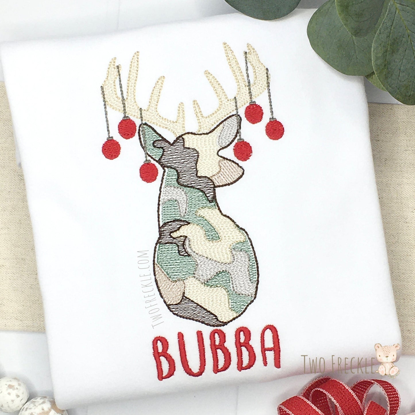 Camouflage Deer Christmas Shirt