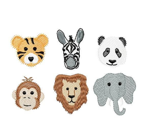 Zoo Animals Monogram Applique Shirt