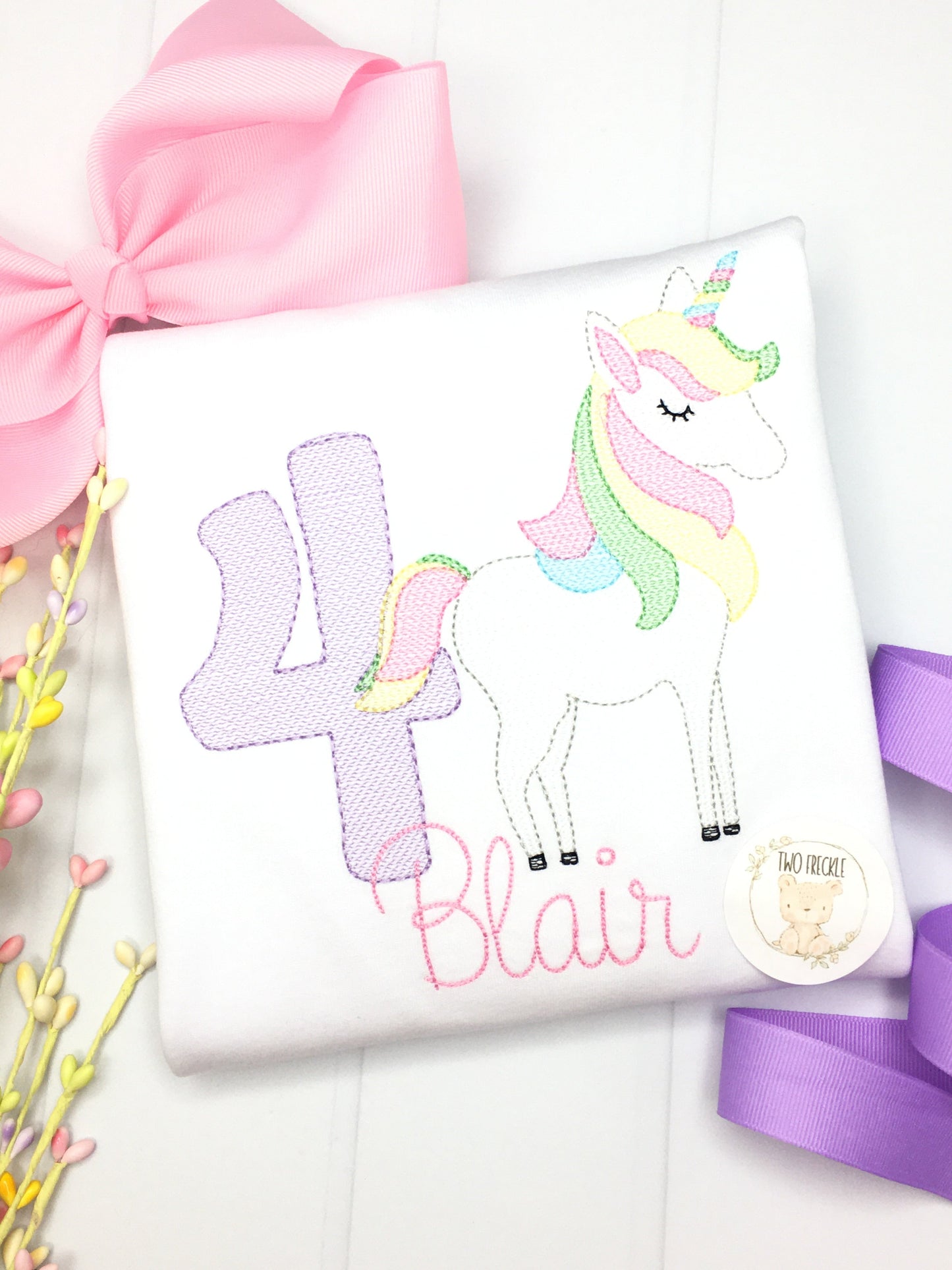 Unicorn Birthday Shirt