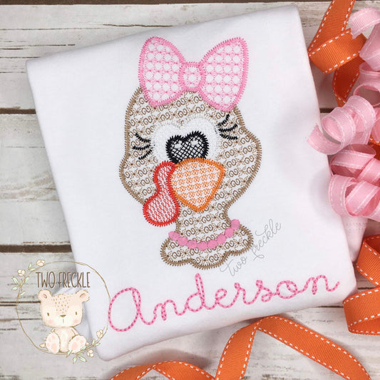 Motif Turkey with Pearls