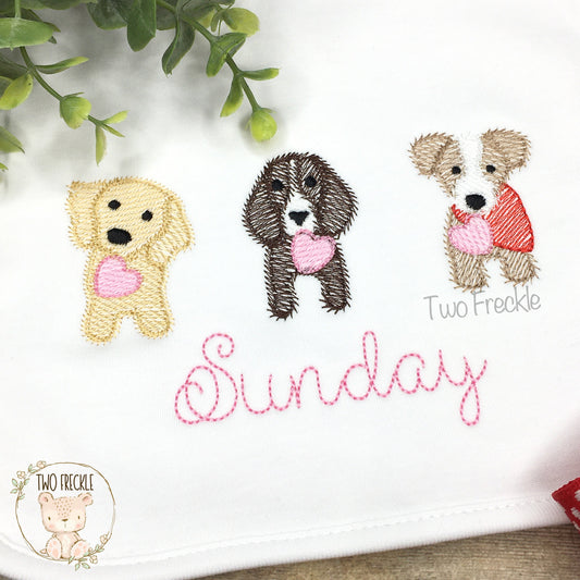 Valentines Day Puppy Shirt