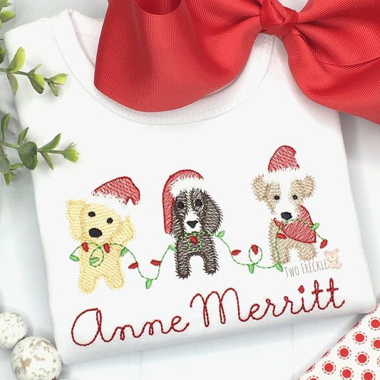 Christmas Puppies Shirt