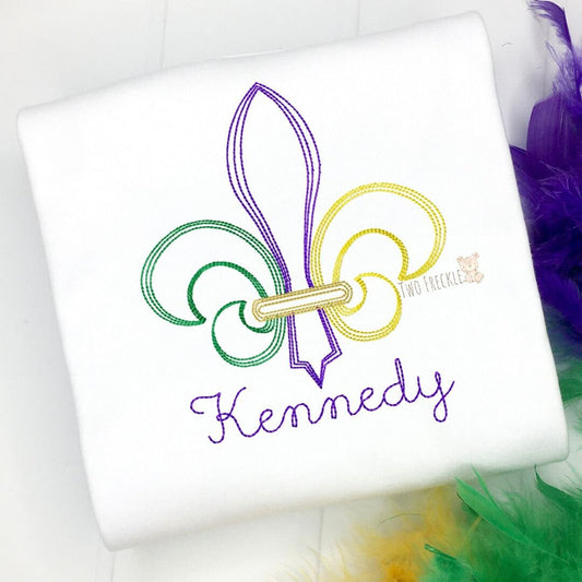 Fleur De Lis Mardi Gras Shirt