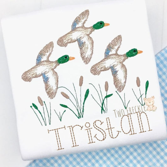 Flying Mallard Duck Trio Shirt