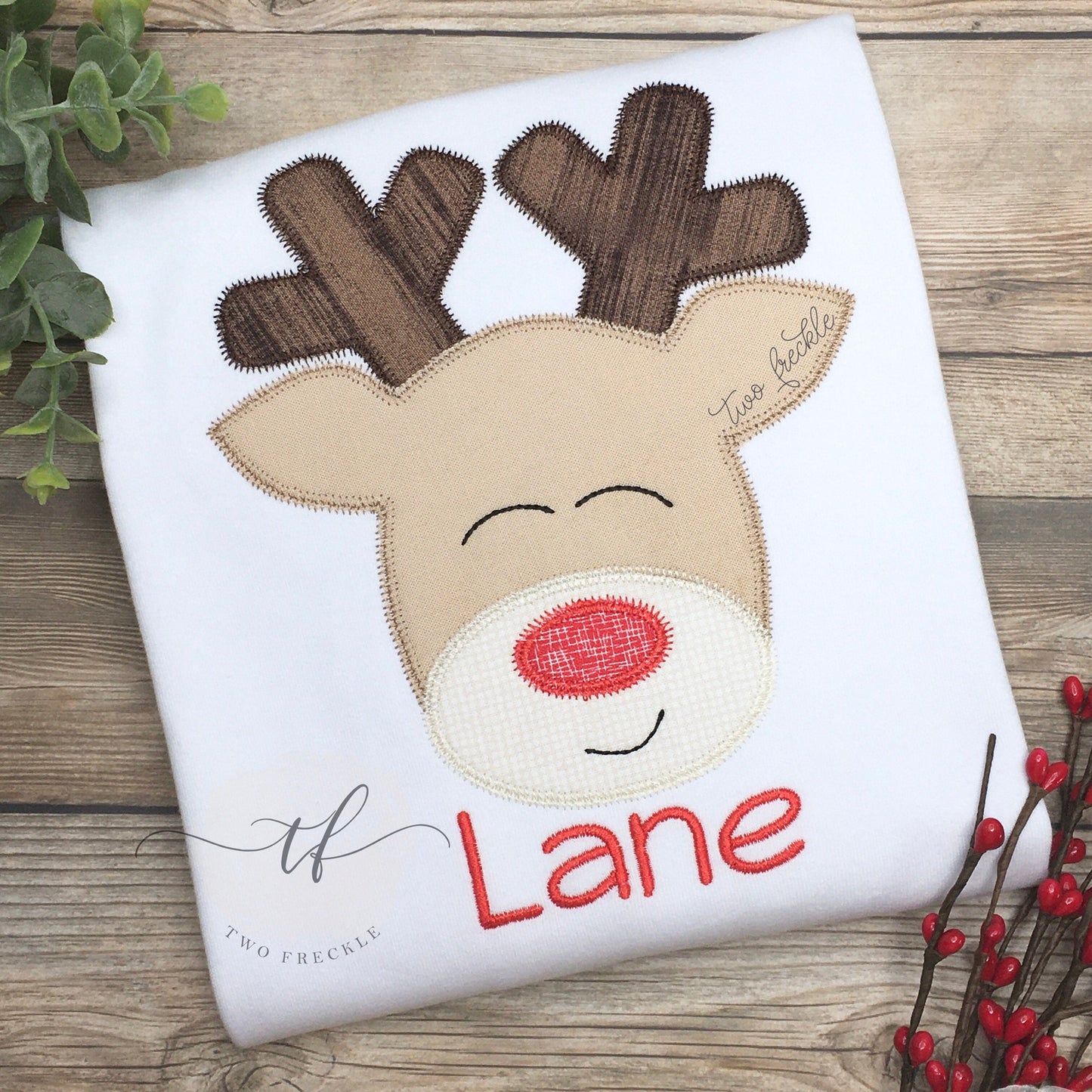 Reindeer Applique Shirt
