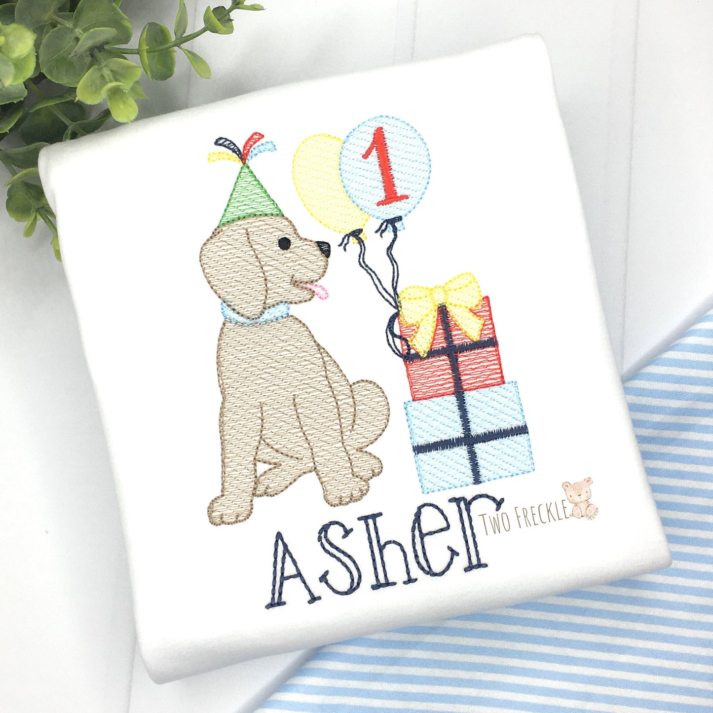 Puppy Dog Party Birthday Shirt