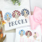 Girls Gingham Turkey Trio Embroidered Shirt