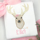 Girls Deer Hunting Shirt - Personalized Deer Embroidered  Shirt