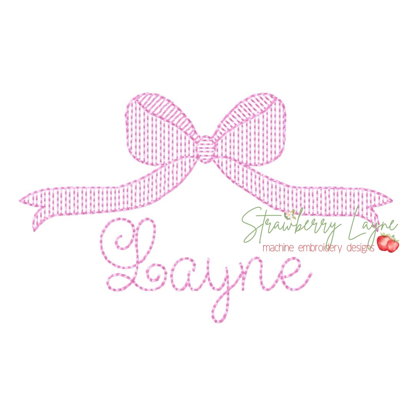 Coquette Bow Embroidered Shirt