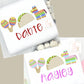 Maraca Taco Pinata Embroidered Fiesta Shirt - Boy & Girl Option!
