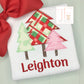 Whimsical Woodland Christmas Tree Applique Shirt