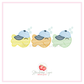 Fish with Baseball Hat Trio Embroidered Shirt