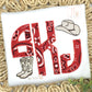 Cowboy/Cowgirl Monogrammed Applique Shirt