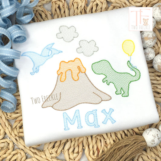 Dinosaur Birthday Party Shirt