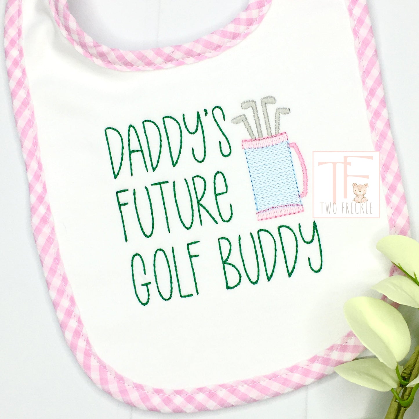 Golf Future Buddy Bib or Burp Cloth
