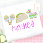 Maraca Taco Pinata Embroidered Fiesta Shirt - Boy & Girl Option!