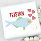 Fishing for a Valentine Embroidered Shirt
