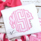Circle Applique Monogram