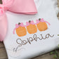 Pumpkins with Bow Sketch