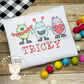 Valentine's Day Monster Embroidered Shirt