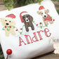 Christmas Puppies Wrapped in Lights Shirt