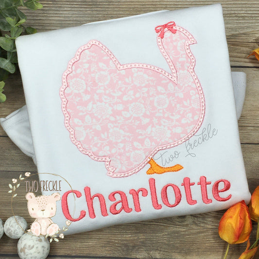 Turkey Silhouette - Pink
