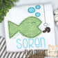 Hungry Fish Applique Shirt