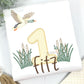 One Lucky Duck Birthday Shirt - Golden