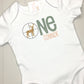 Deer in Scope ONE Embroidery Hunting Birthday Shirt