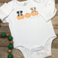 Fall Puppy Embroidered Shirt