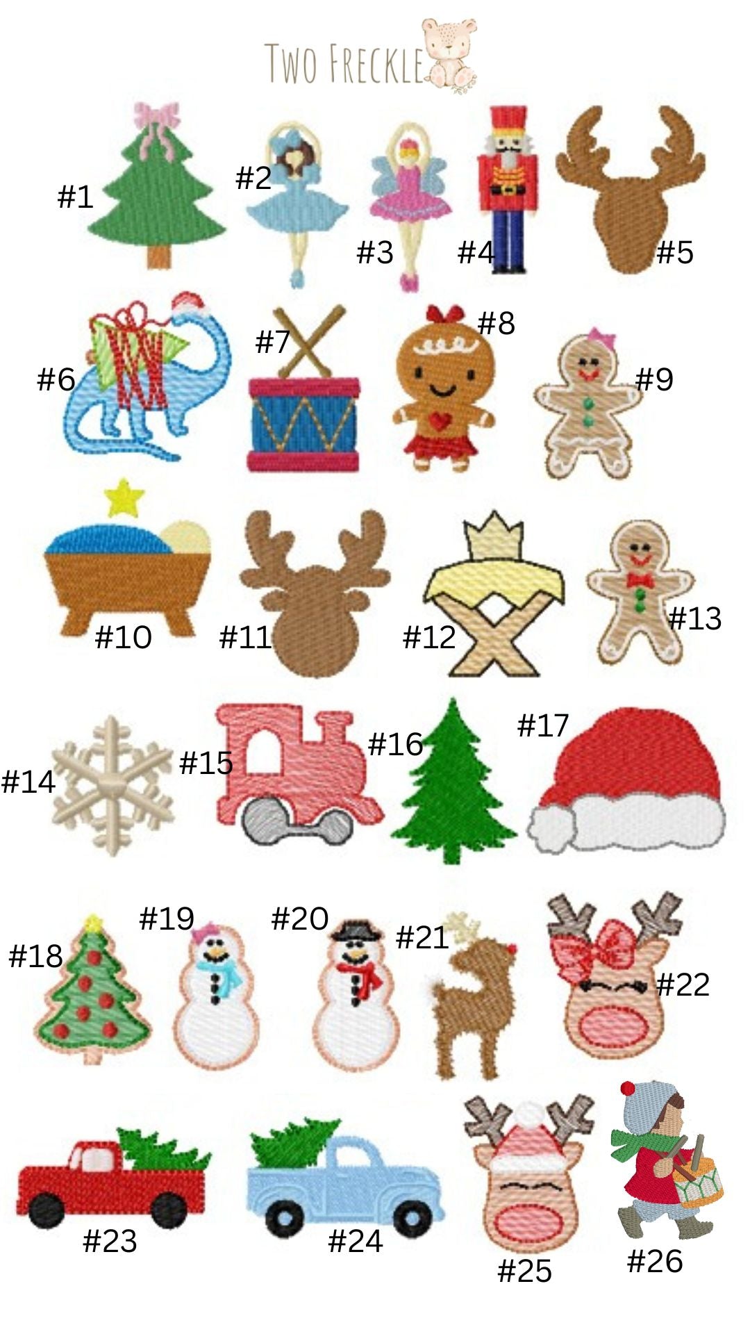 Plaid Christmas Monogrammed Mini Applique Shirt