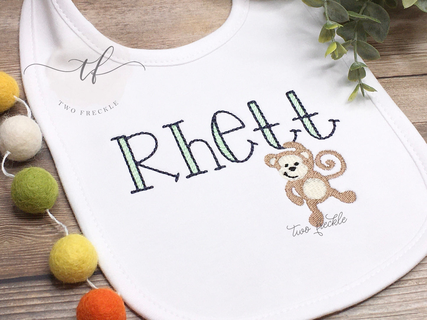Monkey See, Monkey Do Baby Bib or Bodysuit